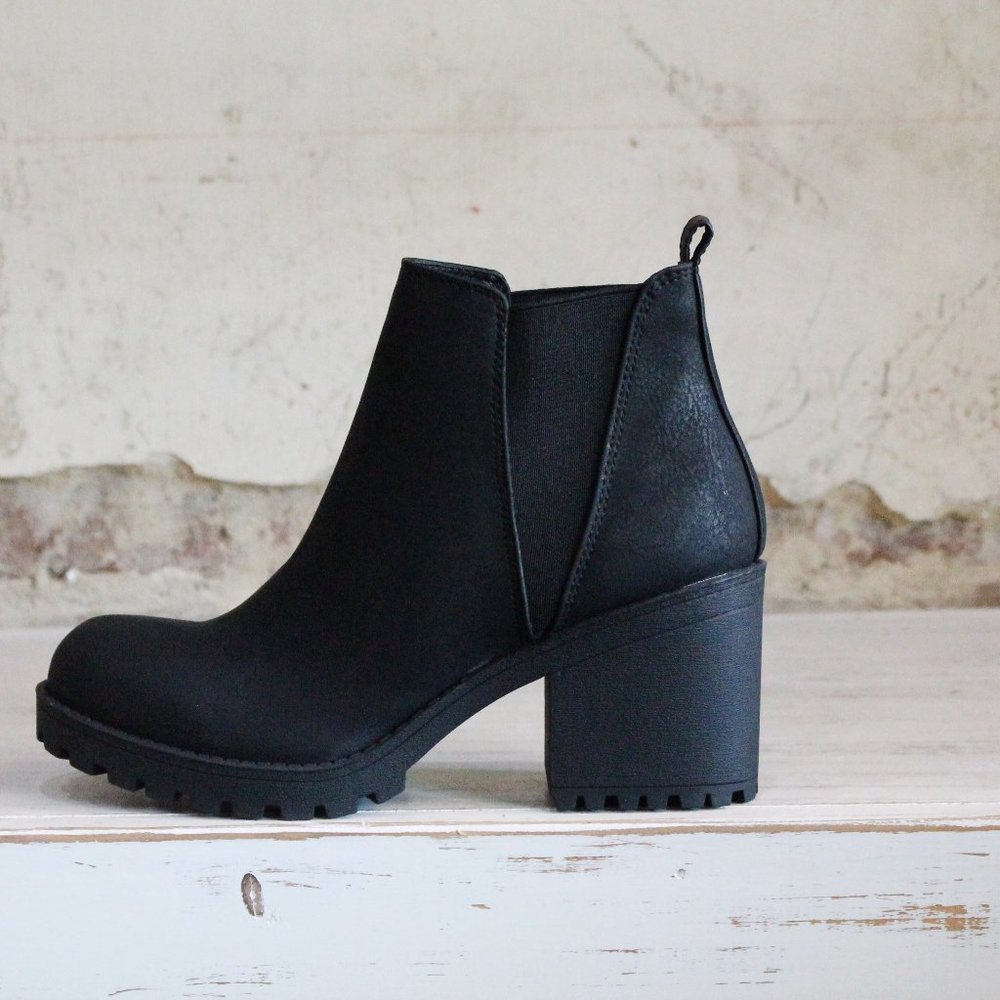 Lisbon Black Bootie